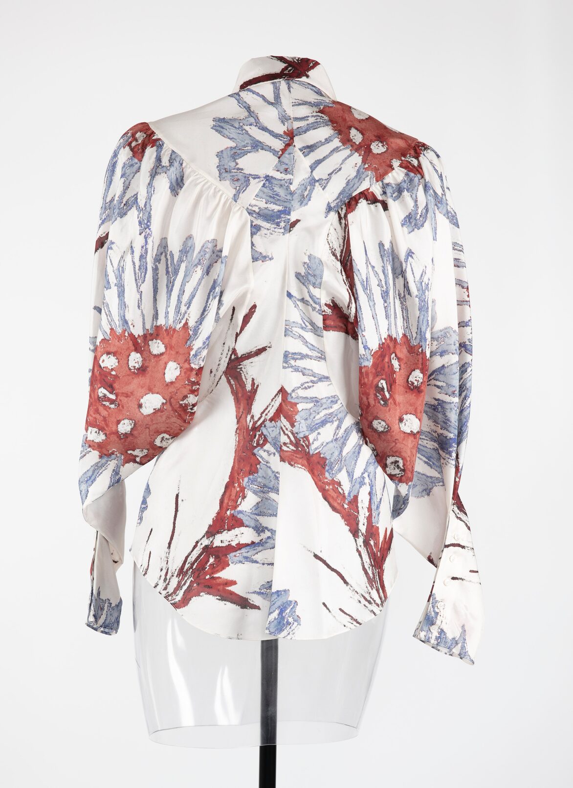 ALAÏA BLANCO/AZUL GRISÁCEO